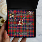 To My Beautiful Soulmate Necklace In Your Eyes I Have Found My Home Clan MacPherson Tartan Forever Love Necklace
