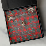 To My Beautiful Soulmate Necklace In Your Eyes I Have Found My Home Clan Cumming Tartan Crown Pendant Necklace