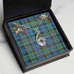 To My Beautiful Soulmate Necklace In Your Eyes I Have Found My Home Clan Arbuthnott Hunting Tartan Rising Phoenix Necklace