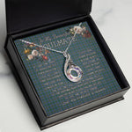 To My Beautiful Soulmate Necklace In Your Eyes I Have Found My Home Clan Cockburn Modern Tartan Rising Phoenix Necklace