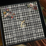 To My Beautiful Soulmate Necklace In Your Eyes I Have Found My Home Clan Scott Black White Ancient Tartan Wishbone Dancing Necklace