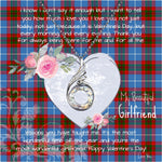 Rising Phoenix Necklace - Valentine Necklace Clan Congilton Tartan Gift for Girlfriend, Gift for My Wife Rising Phoenix Necklace