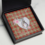 Rising Phoenix Necklace - Valentine Necklace Clan Chattan Tartan Gift for Girlfriend, Gift for My Wife Rising Phoenix Necklace
