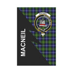 Scotstee Shop MacNeil of Barra Tartan Garden Flag - Flash Style