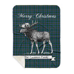Scotstee Shop Plaid Tartan Blanket With Moose Clan Cockburn Modern Plaid Blanket, plaid blanket australia,plaid blanket canada,plaid christmas blanket,plaid fleece sherpa blanket,plaid sherpa blanket canada,plaid sherpa blanket lipstick,plaid sherpa blanket pink,plaid sherpa blanket queen