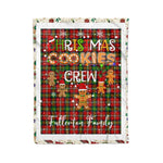 Products Personalized Gift Tartan Plaid Blanket Clan Fullerton With Christmas Cookie Baking Crew Christmas Gift Blanket, Plaid Blanket, Christmas Fleece Blanket, Christmas Blanket, Tartan Blanket, Scottish Blanket, Scotland Blanket, Family Name Blanket, Custom Blanket, Personalized Blanket