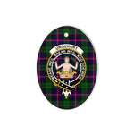 Urquhart Scottish Clan Plaid Ornament Gift. Christmas Tree Ornament Urquhart Clan Tartan Ornament,  ceramic ornament, personalized christmas ornaments, christmas tree ornaments, christmas door decorations, Plaid Ornament, Tartan Ceramic Ornament
