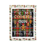 Products Personalized Gift Tartan Plaid Blanket Clan Francis With Christmas Cookie Baking Crew Christmas Gift Blanket, Plaid Blanket, Christmas Fleece Blanket, Christmas Blanket, Tartan Blanket, Scottish Blanket, Scotland Blanket, Family Name Blanket, Custom Blanket, Personalized Blanket