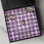 To My Beautiful Soulmate Necklace In Your Eyes I Have Found My Home Clan Dunlop Dress Tartan Crown Pendant Necklace