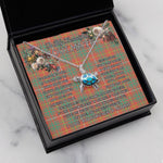 Sea Turtle Necklace To My Beautiful Soulmate Necklace In Your Eyes I Have Found My Home Clan Bruce Ancient Tartan Blue Turtle Necklace