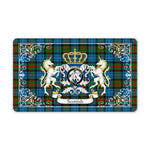 Doormat - Welcome Mat Scottish Fletcher of Dunan Tartan Door Mat, Plaid Doormat