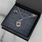 To My Beautiful Soulmate Necklace In Your Eyes I Have Found My Home Clan Cooper Tartan Rising Phoenix Necklace