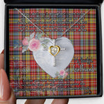 Gift For My Beautiful Girlfriend Necklace Valentine Necklace Clan Drummond Of Strathallan Tartan Cross Dancing Necklace Scottish Tartan Jewelry