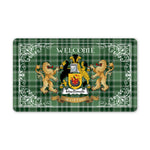 Welcome Mat Scottish MacDonald Lord Of The Isles Tartan Door Mat, Plaid Doormat copy