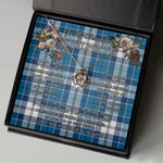 To My Beautiful Soulmate Necklace In Your Eyes I Have Found My Home Clan Roberton Tartan Crown Pendant Necklace