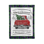 Tartan Blanket Vintage Red Truck with Christmas Tree Family Scottish Clan Duncan plaid blanket, red plaid blanket, buffalo plaid blanket, green plaid blanket, plaid fleece blanket, blue plaid blanket, red tartan blanket, tartan plaid blanket, black and white plaid blanket, , christmas plaid blanket, orange plaid blanket, tartan plaid throw blanket, pink plaid blanket, brown plaid blanket, buffalo check blanket