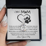 Rising Phoenix Necklace - Mom Necklace - To My Dog Mom - Love You Always And Forever - Mother's Day Gift