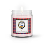 Soy Wax Candle - Buffalo Plaid Candle Clan Crest Badge Belshes Tartan Plaid Soy Wax Candle, oil candle, candle handmade, wax candle, soy wax, nature wax, natural soy wax, natural soy candles, natural candle