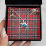 Sea Turtle Necklace To My Beautiful Soulmate Necklace In Your Eyes I Have Found My Home Clan MacFarlane Modern Tartan Blue Turtle Necklace, Valentine Necklace Gift for Girlfriend Clan Mitchell Ancient Tartan Sunflower Pendant Necklace, Scottish Tartan Jewelry, valentine necklace, necklace girlfriend, necklace for wife, cute necklaces for girlfriend, jewelry for girlfriend, to my soulmate necklace, to my future wife necklace