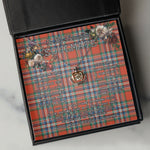 To My Beautiful Soulmate Necklace In Your Eyes I Have Found My Home Clan MacFarlane Ancient Tartan Crown Pendant Necklace
