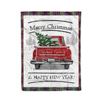 Tartan Blanket Vintage Red Truck with Christmas Tree Family Scottish Clan Clephane plaid blanket, red plaid blanket, buffalo plaid blanket, green plaid blanket, plaid fleece blanket, blue plaid blanket, red tartan blanket, tartan plaid blanket, black and white plaid blanket, , christmas plaid blanket, orange plaid blanket, tartan plaid throw blanket, pink plaid blanket, brown plaid blanket, buffalo check blanket