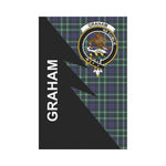 Scotstee Shop Graham Tartan Garden Flag - Flash Style
