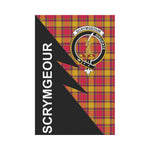 Scotstee Shop Scrymgeour Tartan Garden Flag - Flash Style