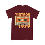Vintage 1979 Years Old Distressed Birthday Anniversary Birthday Shirt - Scotstee Shop