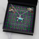 Sea Turtle Necklace To My Beautiful Soulmate Necklace In Your Eyes I Have Found My Home Clan Calder Tartan Blue Turtle Necklace