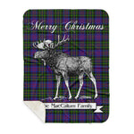 Scotstee Shop Plaid Tartan Blanket With Moose Clan MacCallum of Berwick Plaid Blanket, plaid blanket australia,plaid blanket canada,plaid christmas blanket,plaid fleece sherpa blanket,plaid sherpa blanket canada,plaid sherpa blanket lipstick,plaid sherpa blanket pink,plaid sherpa blanket queen