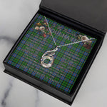 To My Beautiful Soulmate Necklace In Your Eyes I Have Found My Home Clan Forsyth Modern Tartan Rising Phoenix Necklace