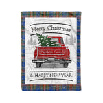 Tartan Blanket Vintage Red Truck with Christmas Tree Family Scottish Clan MacBeth Ancient plaid blanket, red plaid blanket, buffalo plaid blanket, green plaid blanket, plaid fleece blanket, blue plaid blanket, red tartan blanket, tartan plaid blanket, black and white plaid blanket, , christmas plaid blanket, orange plaid blanket, tartan plaid throw blanket, pink plaid blanket, brown plaid blanket, buffalo check blanket
