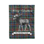 Tartan Blanket With Moose Clan MacDuff Hunting Ancient Plaid Blanket Tartan Plaid Fleece Blanket, Christmas Blanket, tartan blanket, plaid blanket, red plaid blanket, buffalo plaid blanket, green plaid blanket, plaid fleece blanket, blue plaid blanket, red tartan blanket, tartan plaid blanket, black and white plaid blanket, christmas plaid blanket, orange plaid blanket, tartan plaid throw blanket, pink plaid blanket, brown plaid blanket, buffalo check blanket