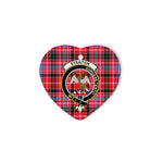 Scotstee Shop - Straiton Scottish Clan Plaid Ornament Gift. Christmas Tree Ornament Straiton Clan Tartan Ornament Great Christmas Ornaments Gift Heart Ornament