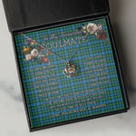 To My Beautiful Soulmate Necklace In Your Eyes I Have Found My Home Clan Lyon Tartan Crown Pendant Necklace