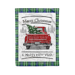 Tartan Blanket Vintage Red Truck with Christmas Tree Family Scottish Clan Learmonth plaid blanket, red plaid blanket, buffalo plaid blanket, green plaid blanket, plaid fleece blanket, blue plaid blanket, red tartan blanket, tartan plaid blanket, black and white plaid blanket, , christmas plaid blanket, orange plaid blanket, tartan plaid throw blanket, pink plaid blanket, brown plaid blanket, buffalo check blanket