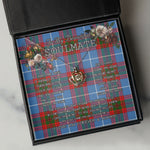 To My Beautiful Soulmate Necklace In Your Eyes I Have Found My Home Clan Pentland Tartan Crown Pendant Necklace