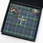 To My Beautiful Soulmate Necklace In Your Eyes I Have Found My Home Clan MacPhail Tartan Cross Dancing Necklace