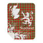 Sherpa Blanket - Tartan Blanket Thistle and Lion Scottish Clan leask Modern Plaid Blanket, plaid sherpa blanket queen,purple sherpa blanket,queen sherpa blanket,queen size sherpa blanket,red sherpa blanket,scottish tartan blankets,sherpa blanket,sherpa christmas blanket