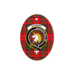Stewart of Appin Scottish Clan Plaid Ornament Gift. Christmas Tree Ornament Stewart of Appin Clan Tartan Ornament,  ceramic ornament, personalized christmas ornaments, christmas tree ornaments, christmas door decorations, Plaid Ornament, Tartan Ceramic Ornament