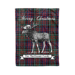 Tartan Blanket With Moose Clan Macdonald Plaid Blanket Tartan Plaid Fleece Blanket, Christmas Blanket, tartan blanket, plaid blanket, red plaid blanket, buffalo plaid blanket, green plaid blanket, plaid fleece blanket, blue plaid blanket, red tartan blanket, tartan plaid blanket, black and white plaid blanket, christmas plaid blanket, orange plaid blanket, tartan plaid throw blanket, pink plaid blanket, brown plaid blanket, buffalo check blanket