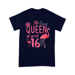 Sweet Sixteen Birthday Party Gift I Sweet 16 Flamingo Birthday Shirt - Scotstee Shop