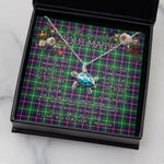 Sea Turtle Necklace To My Beautiful Soulmate Necklace In Your Eyes I Have Found My Home Clan Inglis Modern Tartan Blue Turtle Necklace
