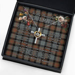 To My Beautiful Soulmate Necklace In Your Eyes I Have Found My Home Clan Gunn Weathered Tartan Cross Dancing Necklace