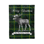 Tartan Blanket With Moose Clan MacArthur Modern Plaid Blanket Tartan Plaid Fleece Blanket, Christmas Blanket, tartan blanket, plaid blanket, red plaid blanket, buffalo plaid blanket, green plaid blanket, plaid fleece blanket, blue plaid blanket, red tartan blanket, tartan plaid blanket, black and white plaid blanket, christmas plaid blanket, orange plaid blanket, tartan plaid throw blanket, pink plaid blanket, brown plaid blanket, buffalo check blanket