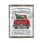 Tartan Blanket Vintage Red Truck with Christmas Tree Family Scottish Clan Anderson Ancient plaid blanket, red plaid blanket, buffalo plaid blanket, green plaid blanket, plaid fleece blanket, blue plaid blanket, red tartan blanket, tartan plaid blanket, black and white plaid blanket, , christmas plaid blanket, orange plaid blanket, tartan plaid throw blanket, pink plaid blanket, brown plaid blanket, buffalo check blanket