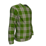 Scotstee Shop Tartan Plaid Sweatshirt, plaid sweatshirt, christmas sweatshirt, christmas sweatshirt womens, mens christmas sweatshirt, buffalo plaid sweatshirt,Clan Cunningham Dress Green Dancers Sweatshirt
