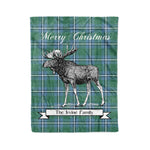Tartan Blanket With Moose Clan Irvine Plaid Blanket Tartan Plaid Fleece Blanket, Christmas Blanket, tartan blanket, plaid blanket, red plaid blanket, buffalo plaid blanket, green plaid blanket, plaid fleece blanket, blue plaid blanket, red tartan blanket, tartan plaid blanket, black and white plaid blanket, christmas plaid blanket, orange plaid blanket, tartan plaid throw blanket, pink plaid blanket, brown plaid blanket, buffalo check blanket