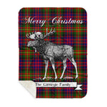 Scotstee Shop Plaid Tartan Blanket With Moose Clan Carnegie Modern Plaid Blanket, plaid blanket australia,plaid blanket canada,plaid christmas blanket,plaid fleece sherpa blanket,plaid sherpa blanket canada,plaid sherpa blanket lipstick,plaid sherpa blanket pink,plaid sherpa blanket queen