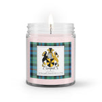 Soy Wax Candle - Buffalo Plaid Candle Campbell Of Cawdor Ancient Family Crest Tartan Plaid Soy Wax Candle, oil candle, candle handmade, wax candle, soy wax, nature wax, natural soy wax, natural soy candles, natural candle